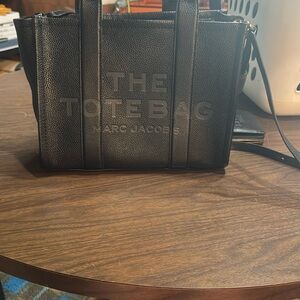 Marc Jacobs Black Leather Crossbody Bag